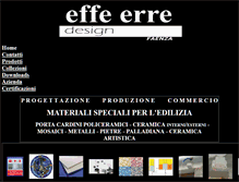 Tablet Screenshot of effe-erre.it